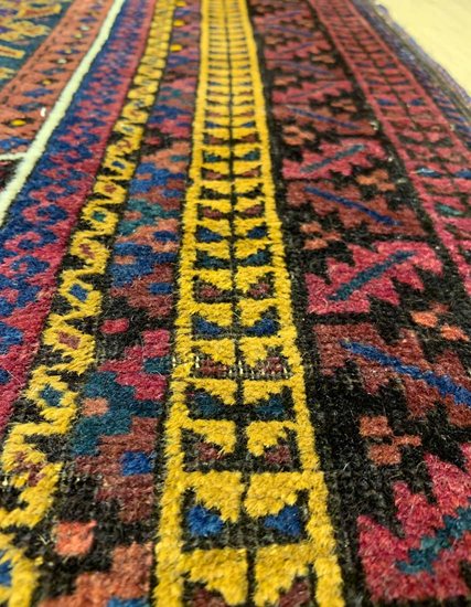 Hand Woven Baloch Carpet 90 x 136 cm