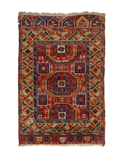 Konya Halısı 19. Yüzyıl 2. Yarı 132 x 200 cm