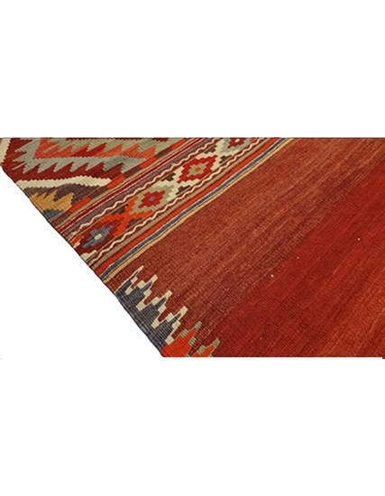 Hand Woven Fethiye Kilim 229 x 144 cm (7.6 x 4.9 ft)