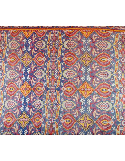 Hand Woven Special Production 100% Bursa Silk Kilim 172 x 210 cm