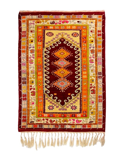 Hand Woven Antique Milas Rug 111 cm x 160 cm