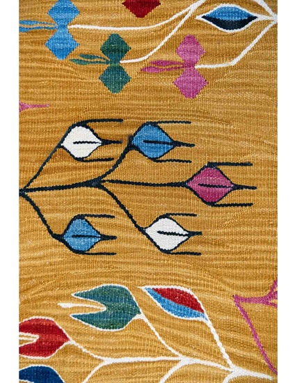 Anatolian Hand Woven Kilim Collection - Golden Loops 119 x 189 cm