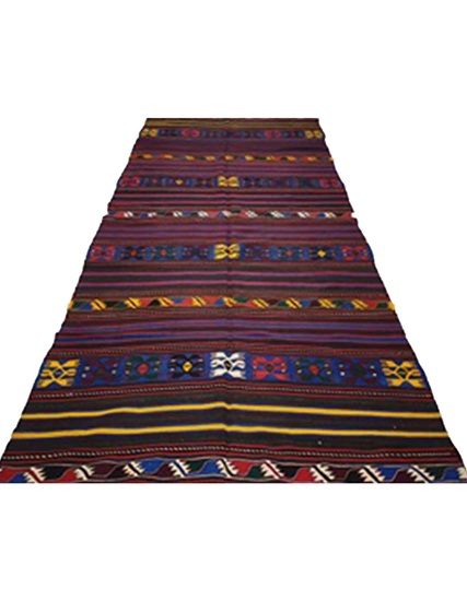 Hand Woven Konya Kilim 407 x 141 cm