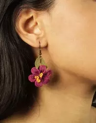 Lily Earrings Nallıhan Needle Lace PGI