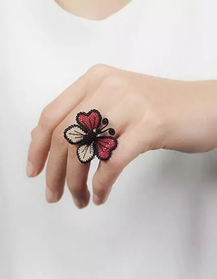 Butterfly Ring Nallıhan Needle Lace PGI